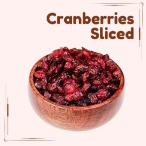 Cranberries Sliced
