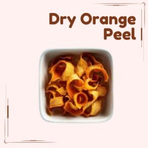 Dry orange peel